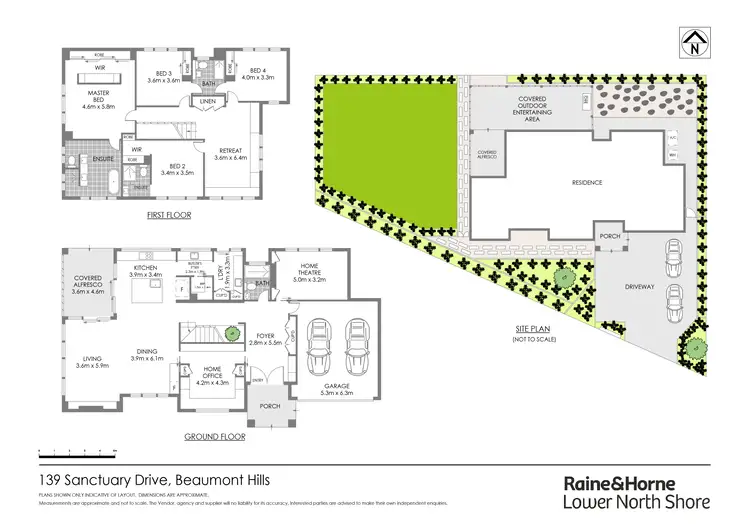 Floorplan of Homely house listing, 139 Sanctuary Drive, Beaumont Hills NSW 2155