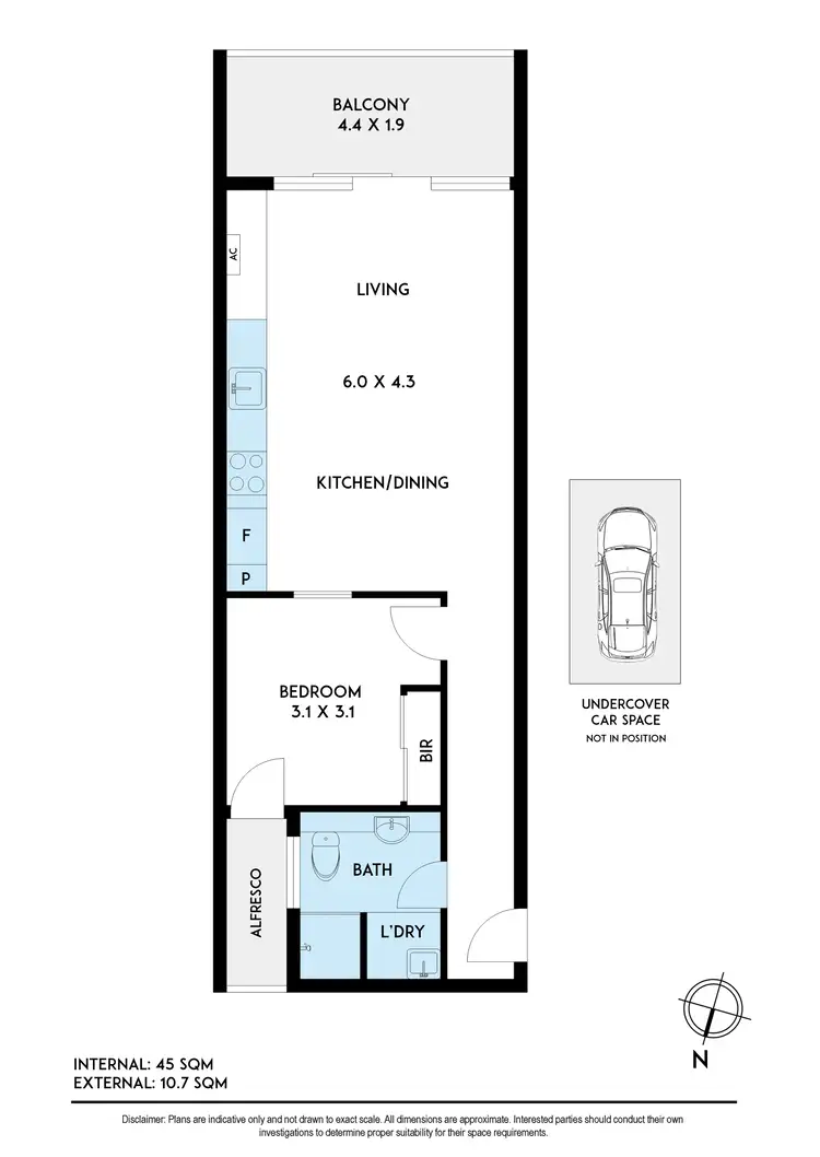 Floorplan of Homely apartment listing, 114/24 Becket Avenue, Bentleigh East VIC 3165