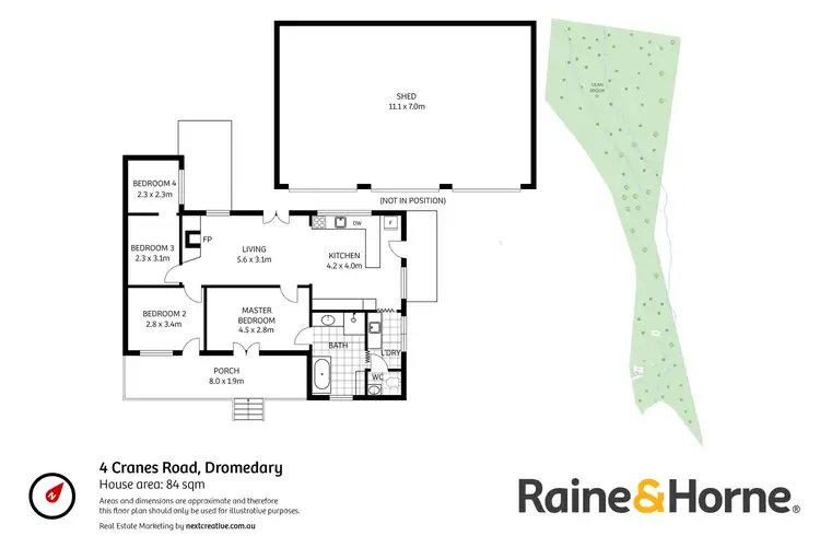 Floorplan of Homely house listing, 4 Cranes Road, Dromedary TAS 7030