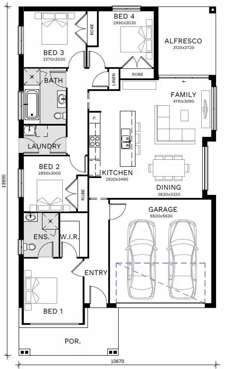 Floorplan of Homely house listing, 25 Melrose Street, Wilton NSW 2571