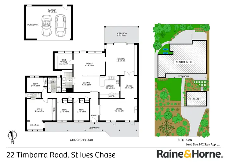 Floorplan of Homely house listing, 22 Timbarra Road, St Ives NSW 2075