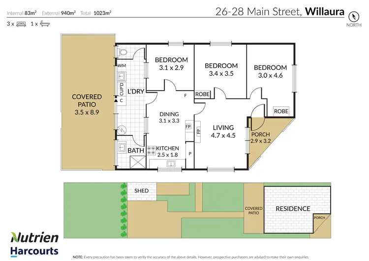 Floorplan of Homely house listing, 26-28 Main Street, Willaura VIC 3379