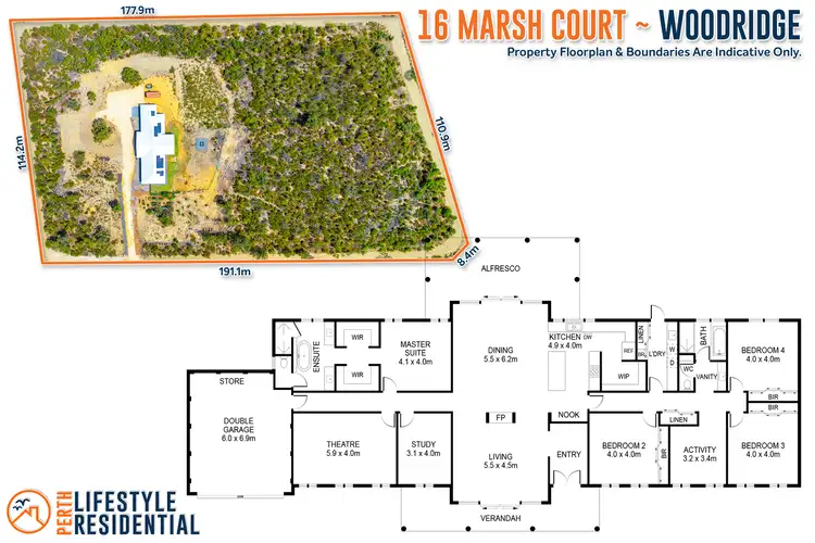 Floorplan of Homely house listing, 16 Marsh Court, Woodridge WA 6041