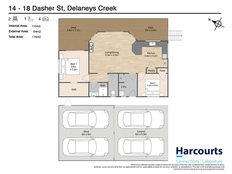 Floorplan of Homely house listing, 14-18 Dasher Street, Delaneys Creek QLD 4514