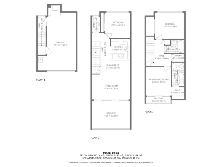 Floorplan of Homely townhouse listing, 5/17 Pickwick Street, Cannon Hill QLD 4170