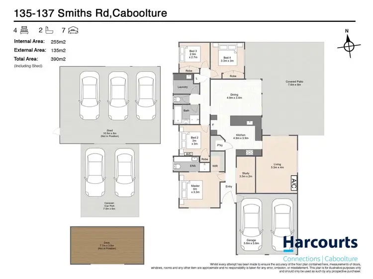 Floorplan of Homely house listing, 135-137 Smiths Road, Caboolture QLD 4510