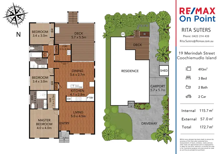 Floorplan of Homely house listing, 19 Merindah Street, Coochiemudlo Island QLD 4184