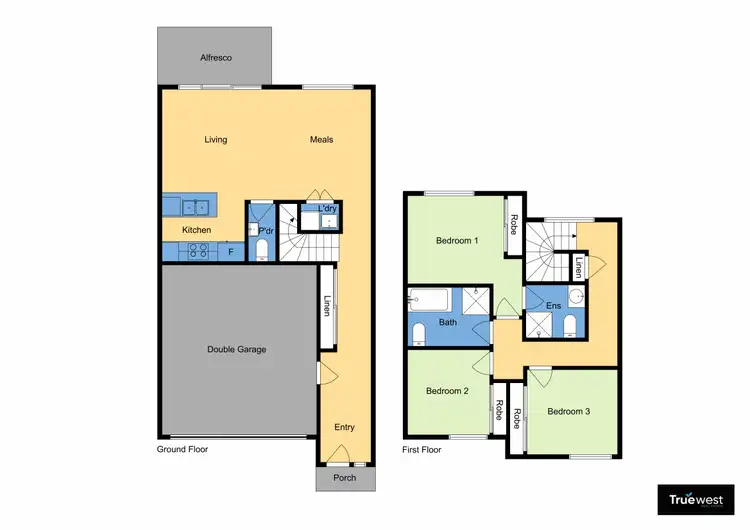 Floorplan of Homely townhouse listing, 43 Curbridge Drive, Donnybrook VIC 3064