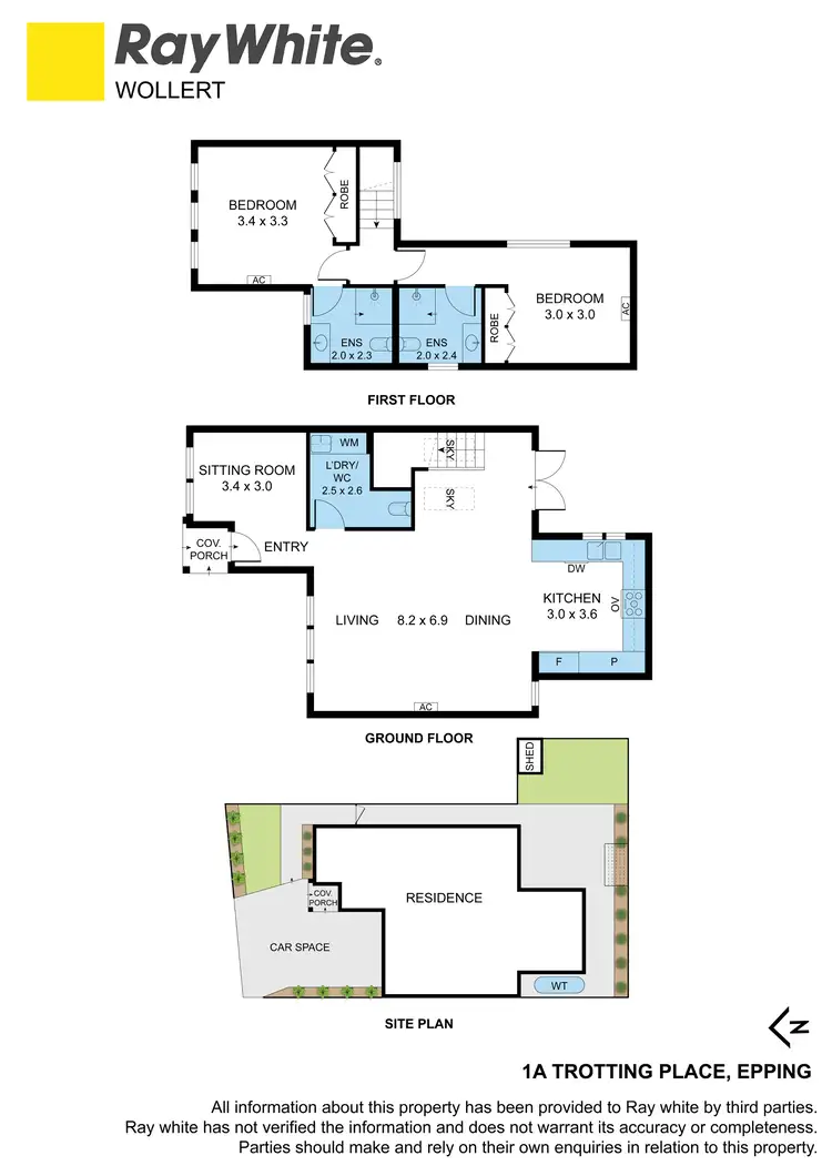 Floorplan of Homely townhouse listing, 1a Trotting Place, Epping VIC 3076