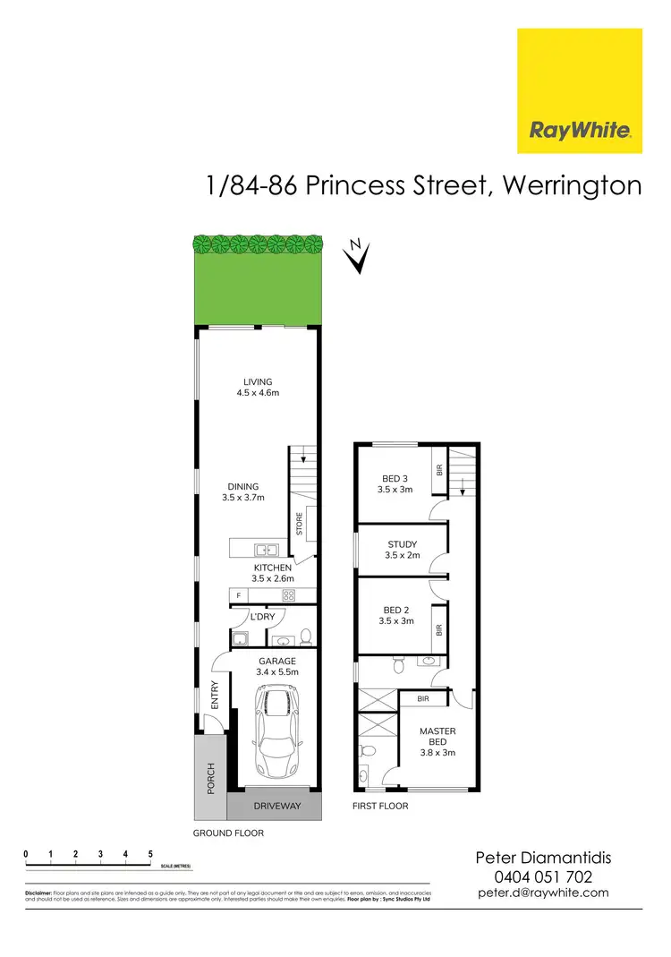 Floorplan of Homely house listing, 1/84 Princess Street, Werrington NSW 2747