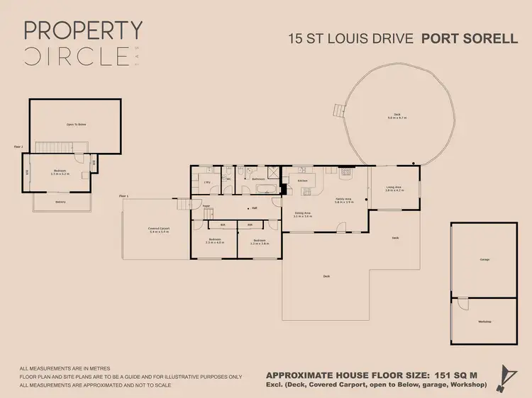 Floorplan of Homely house listing, 15 St Louis Drive, Port Sorell TAS 7307