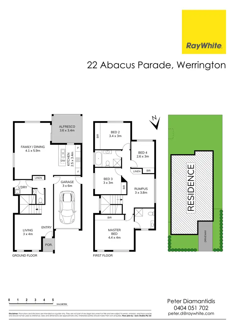 Floorplan of Homely house listing, 22 Abacus Parade, Werrington NSW 2747
