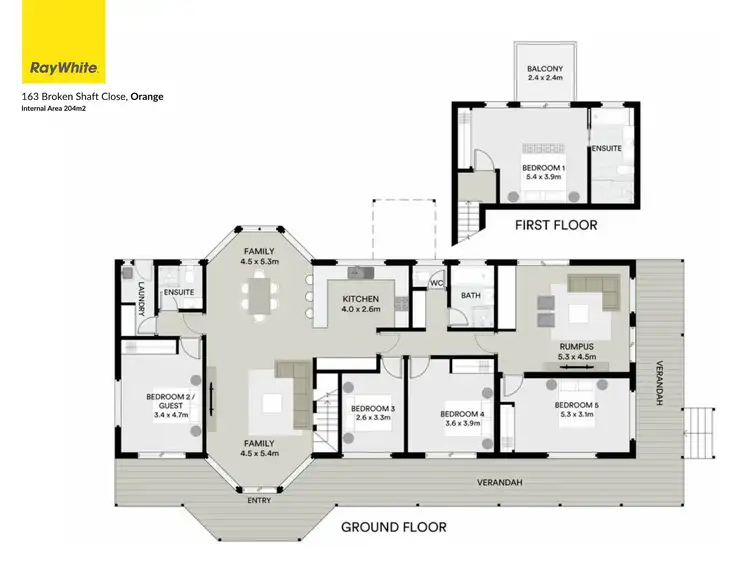 Floorplan of Homely rural property listing, 163 Broken Shaft Close, Orange NSW 2800