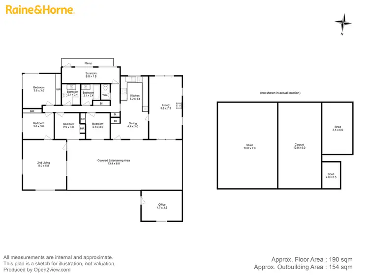 Floorplan of Homely house listing, 3419 Nugent Road, Buckland TAS 7190