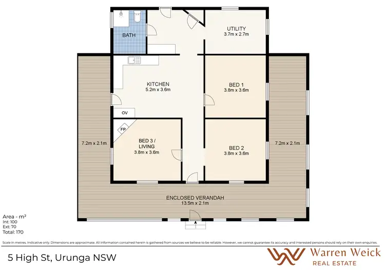 Floorplan of Homely house listing, 5 High Street, Urunga NSW 2455