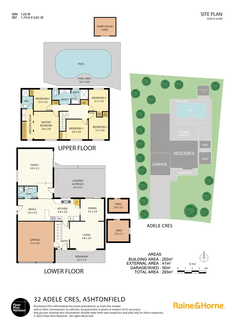 Floorplan of Homely house listing, 32 Adele Crescent, Ashtonfield NSW 2323