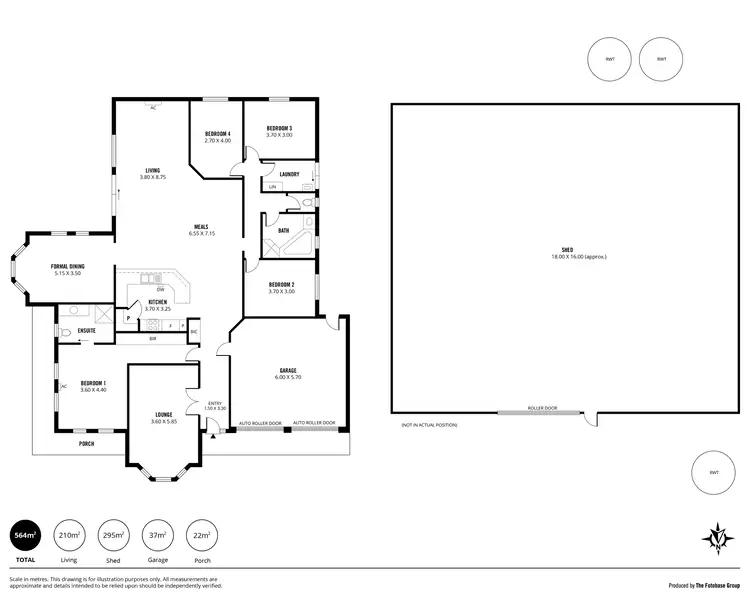 Floorplan of Homely house listing, 121 Sneyd Road East, Mosquito Hill SA 5214