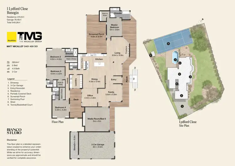 Floorplan of Homely house listing, 1 Lydford Close, Bonogin QLD 4213
