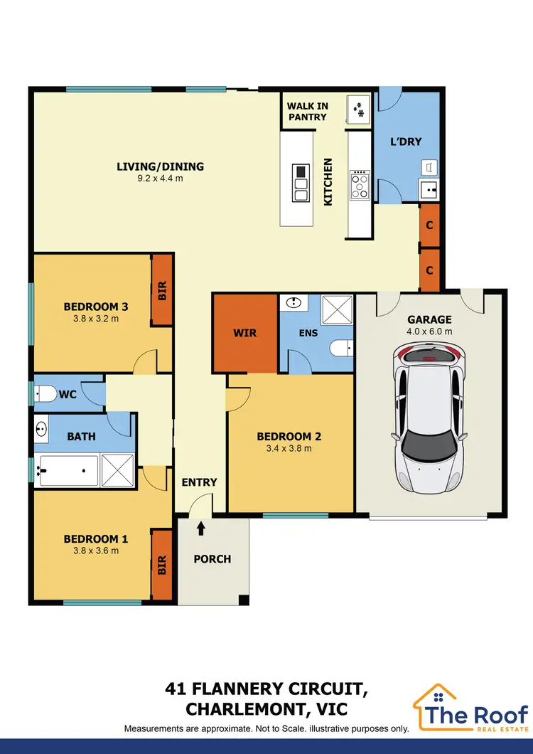 Floorplan of Homely house listing, 41 Flannery Circuit, Charlemont VIC 3217