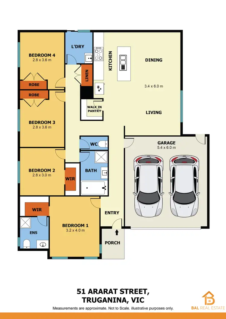 Floorplan of Homely house listing, 51 Ararat street, Truganina VIC 3029