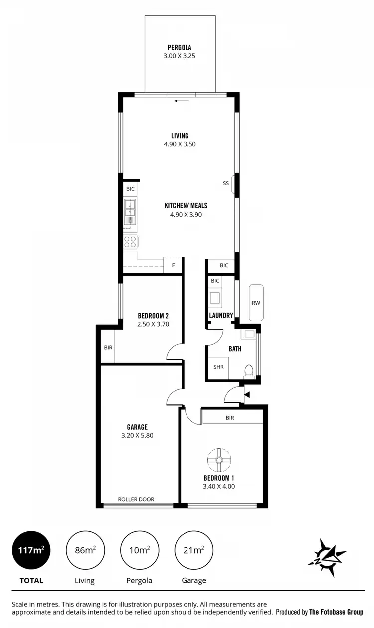 Floorplan of Homely house listing, 18b Madeira Drive, Morphett Vale SA 5162