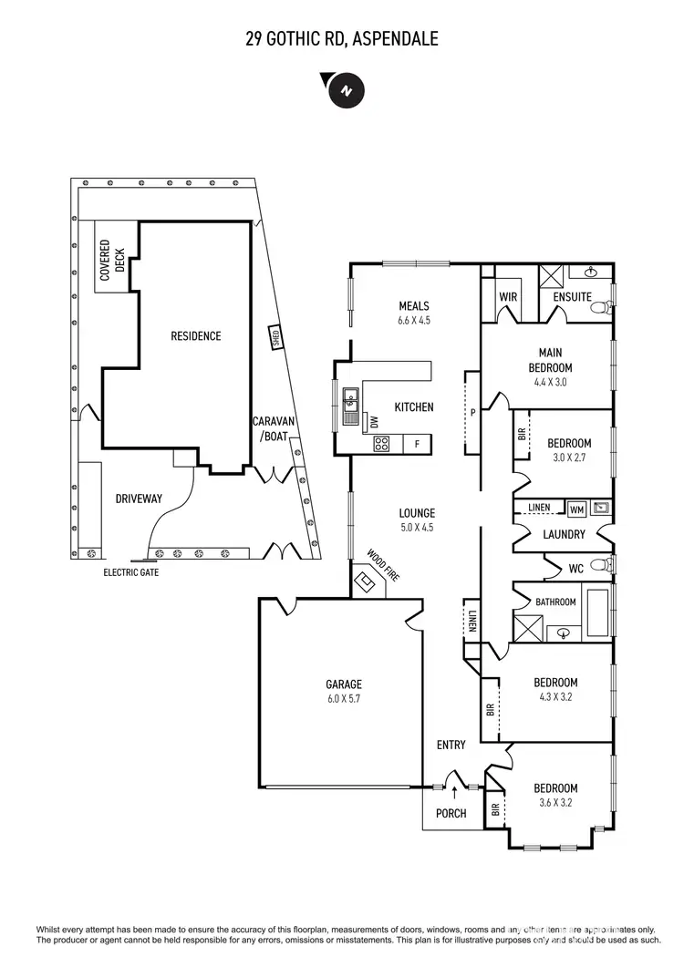 Floorplan of Homely house listing, 29 Gothic Road, Aspendale VIC 3195