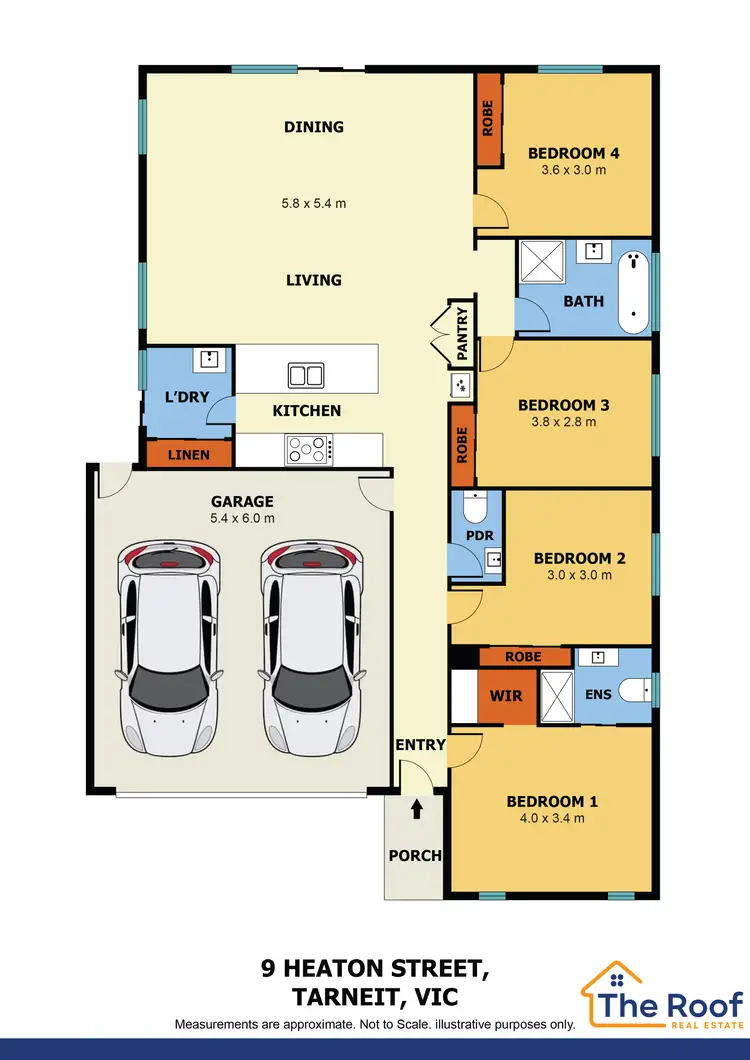 Floorplan of Homely house listing, 9 Heaton Street, Tarneit VIC 3029