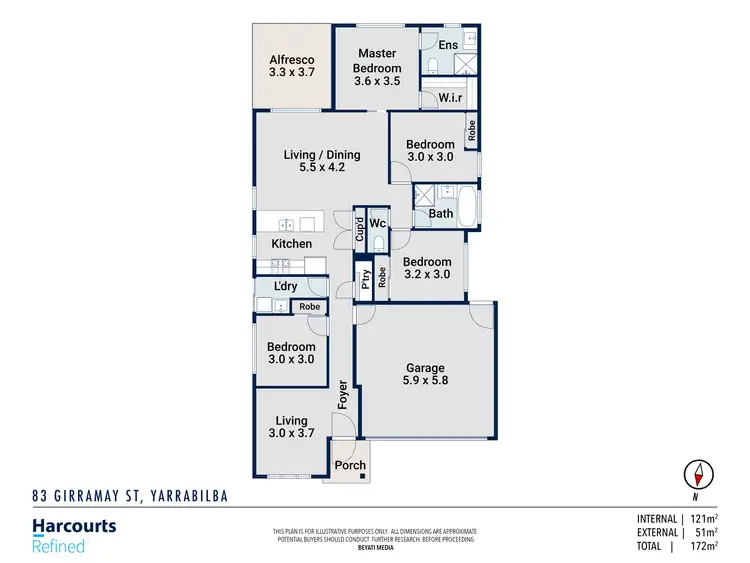 Floorplan of Homely house listing, 83 Girramay Street, Yarrabilba QLD 4207