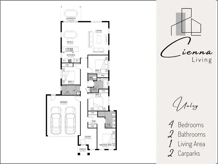 Floorplan of Homely house listing, 10 Woodhall Way, Munno Para Downs SA 5115