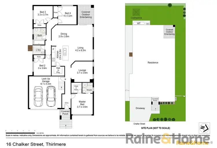 Floorplan of Homely house listing, 16 Chalker Street, Thirlmere NSW 2572