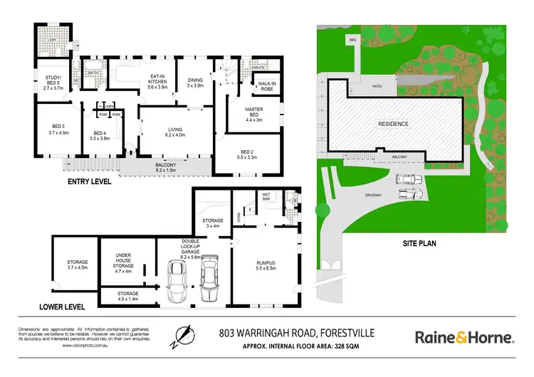 Floorplan of Homely house listing, 803 Warringah Road, Forestville NSW 2087