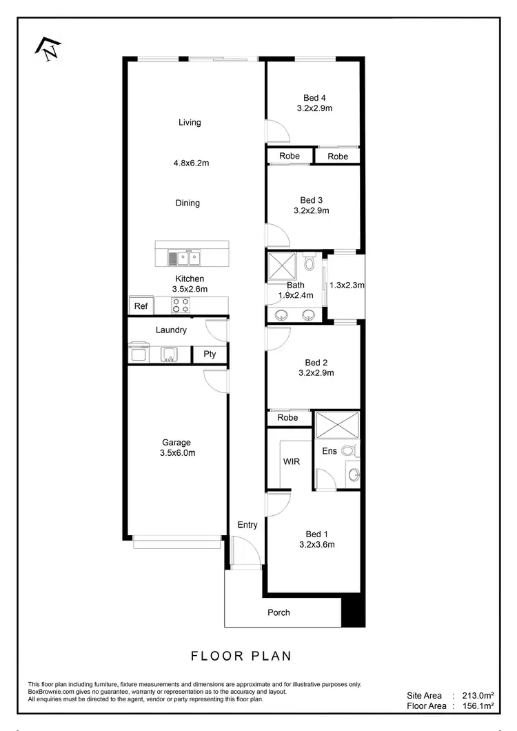 Floorplan of Homely house listing, 22 Lasio Way, Donnybrook VIC 3064