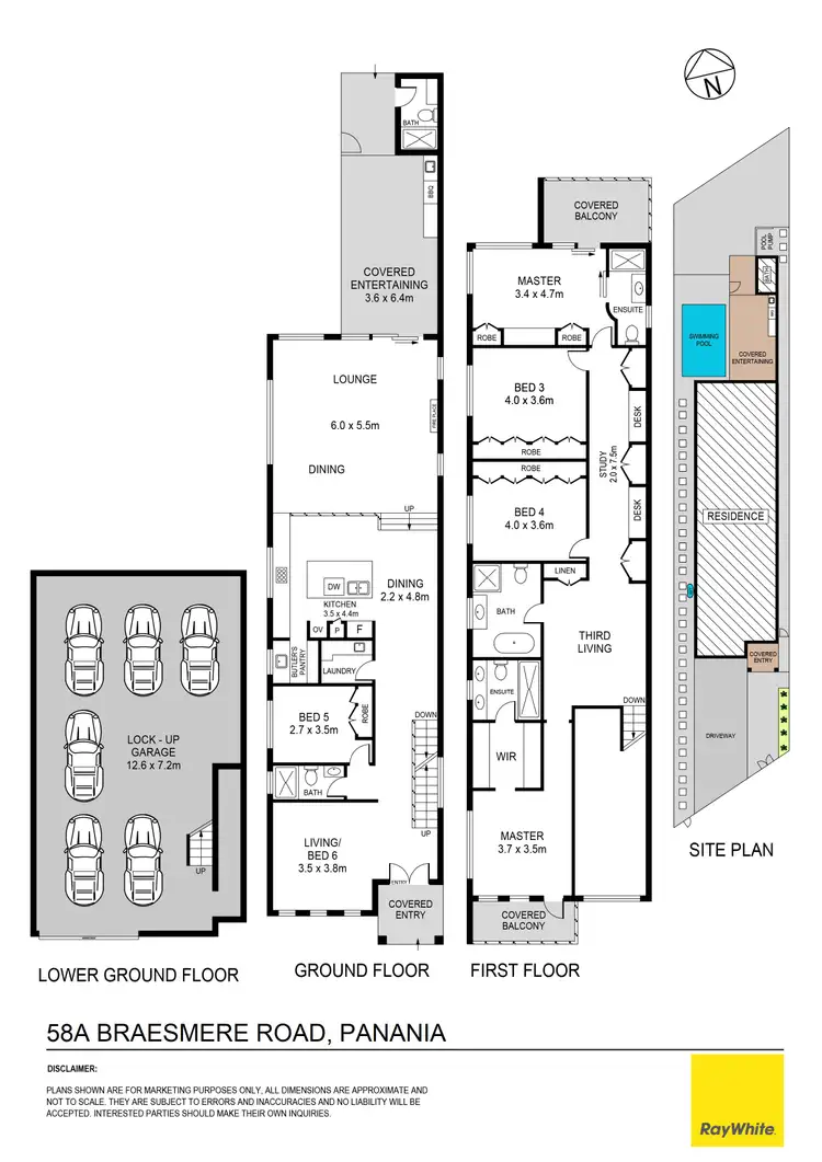 Floorplan of Homely house listing, 58A Braesmere Road, Panania NSW 2213