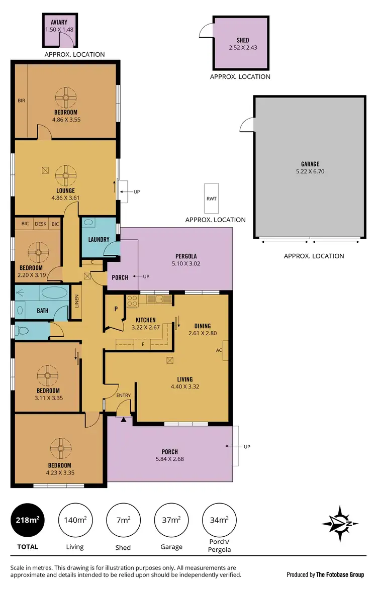 Floorplan of Homely house listing, 15 The Strand, Reynella SA 5161