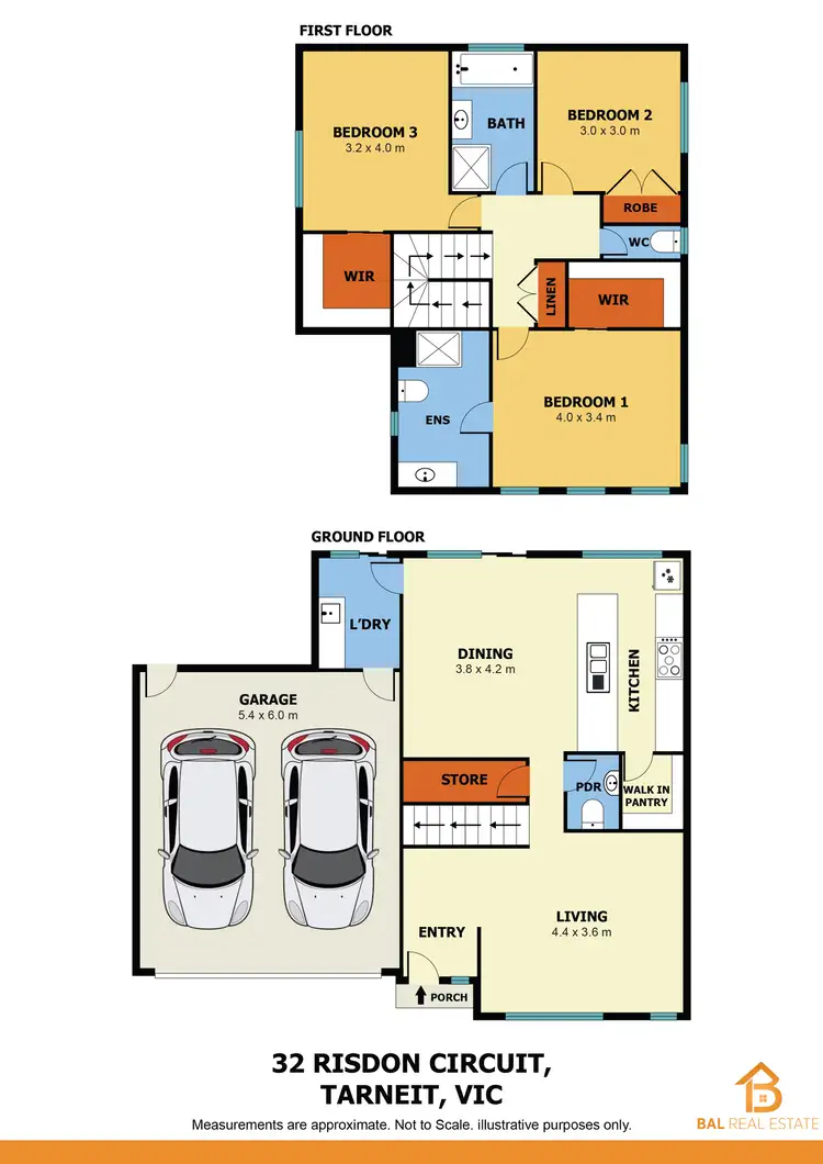 Floorplan of Homely house listing, 32 Risdon Circuit, Tarneit VIC 3029
