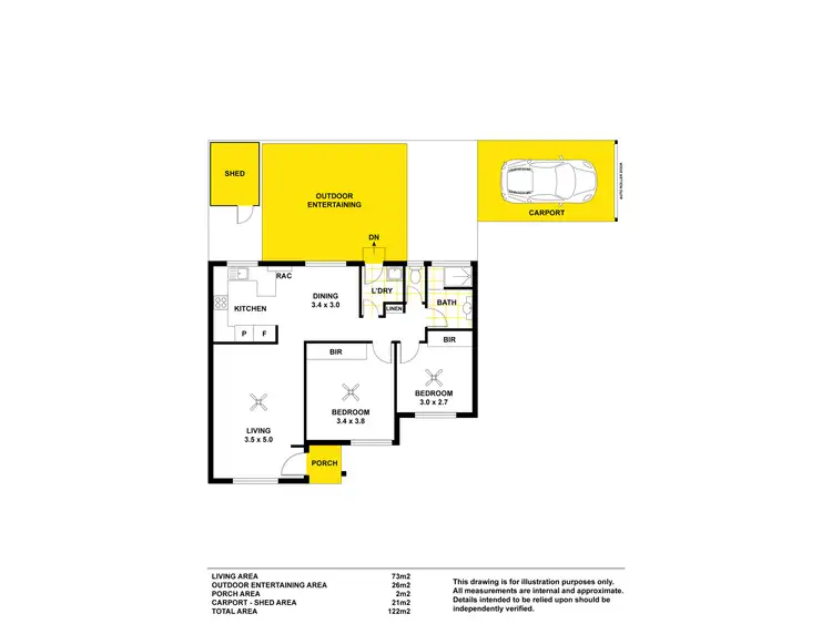 Floorplan of Homely unit listing, 3/48 Sunnymeade Drive, Aberfoyle Park SA 5159
