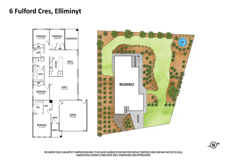 Floorplan of Homely house listing, 6 Fulford Crescent, Elliminyt VIC 3250