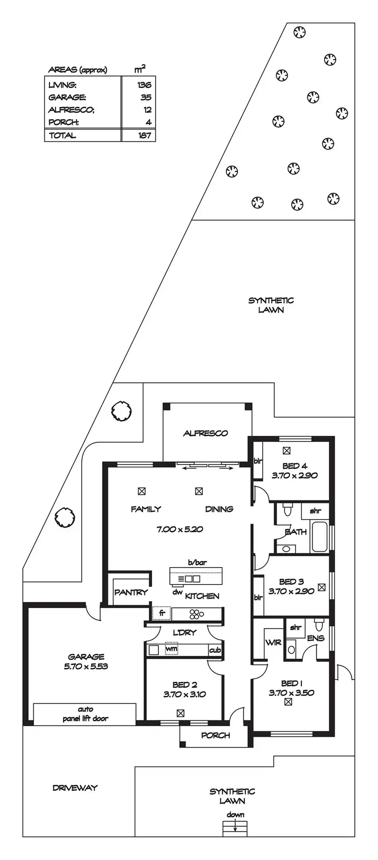 Floorplan of Homely house listing, 3 Mackillop Street, Munno Para SA 5115