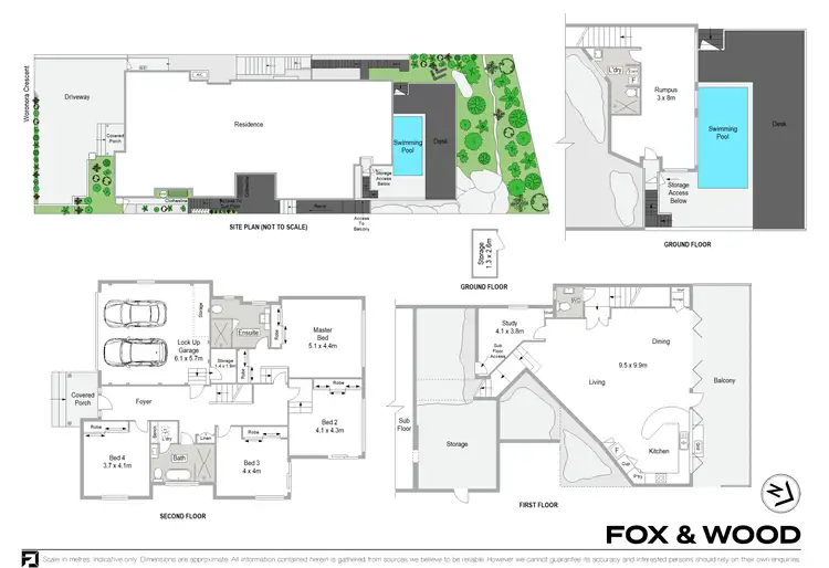 Floorplan of Homely house listing, 33A Woronora Crescent, Como NSW 2226
