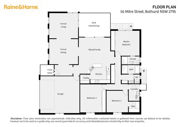 Floorplan of Homely house listing, 56 Mitre Street, Bathurst NSW 2795