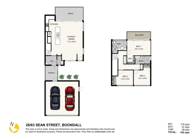 Floorplan of Homely house listing, 26/63 Sean Street, Boondall QLD 4034