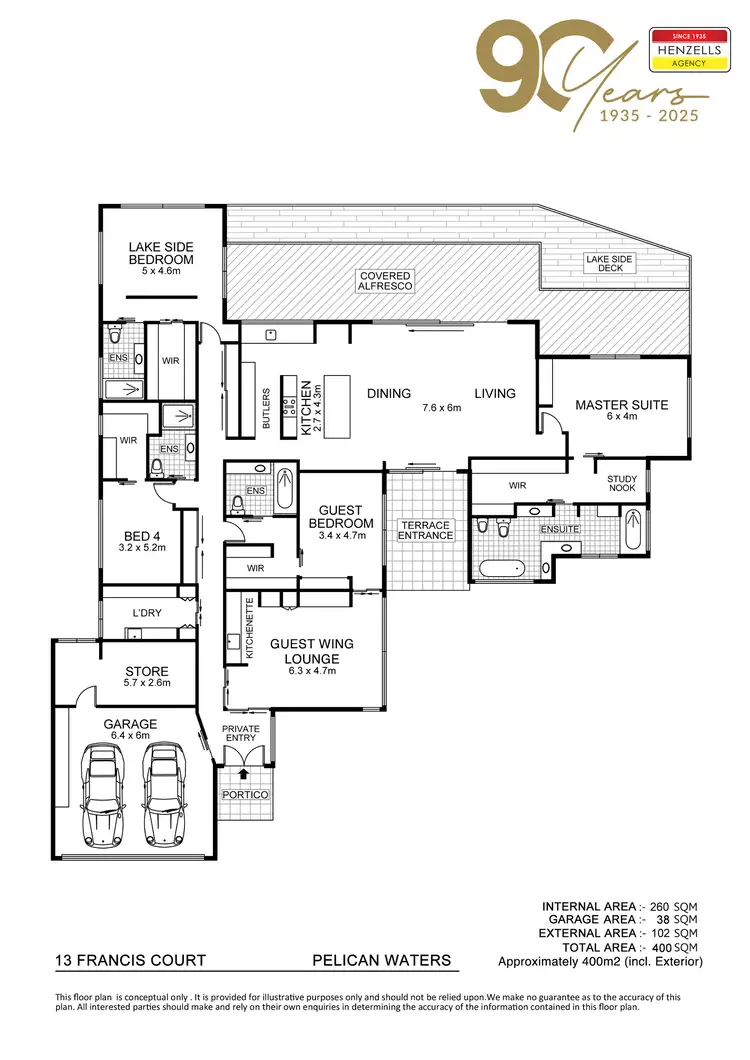 Floorplan of Homely house listing, 13 Francis Court, Pelican Waters QLD 4551