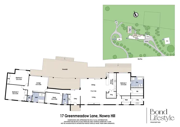 Floorplan of Homely rural property listing, 17 Greenmeadow Lane, Nowra Hill NSW 2540