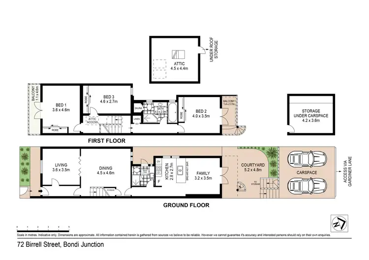 Floorplan of Homely house listing, 72 Birrell Street, Bondi Junction NSW 2022