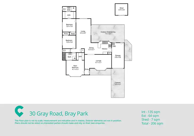 Floorplan of Homely house listing, 30 Gray Road, Bray Park QLD 4500