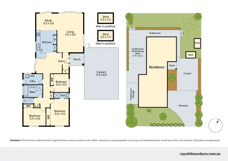 Floorplan of Homely house listing, 6 Search Road, Diggers Rest VIC 3427