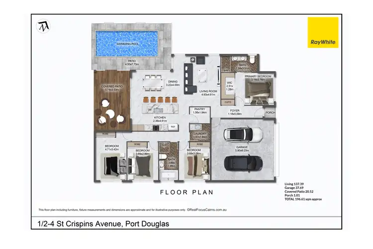 Floorplan of Homely house listing, 1-3/2 St Crispins Avenue, Port Douglas QLD 4877