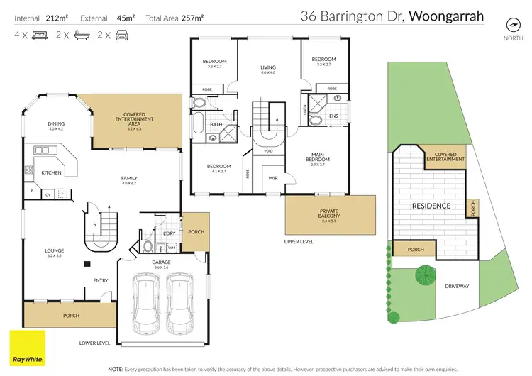 Floorplan of Homely house listing, 36 Barrington Drive, Woongarrah NSW 2259