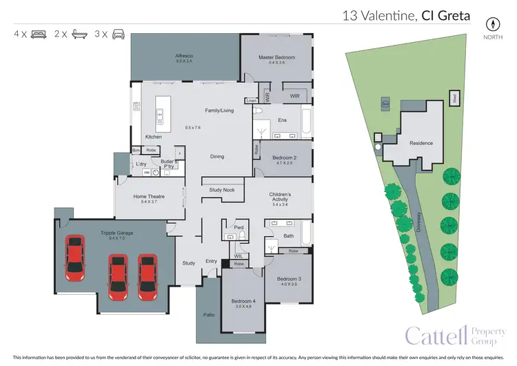 Floorplan of Homely rural property listing, 13 Valentine Close, Greta NSW 2334