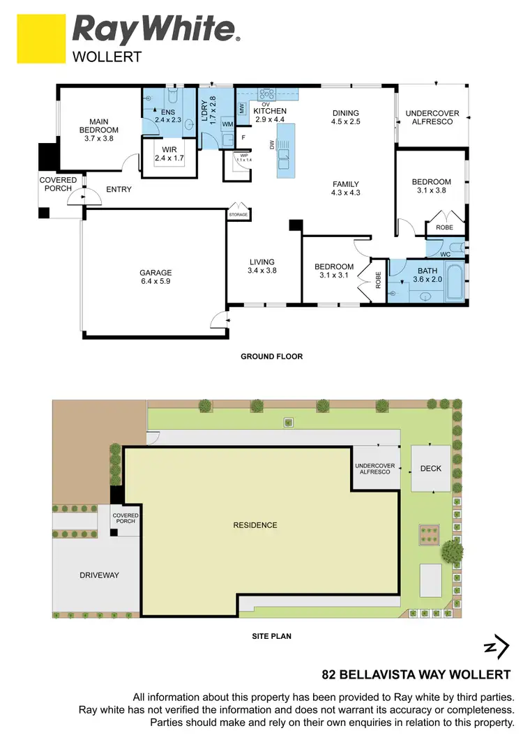 Floorplan of Homely house listing, 82 Bellavista Drive, Wollert VIC 3750